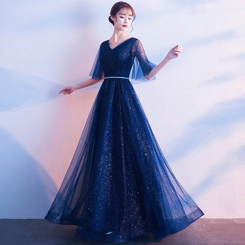 New ladies long dress best sale