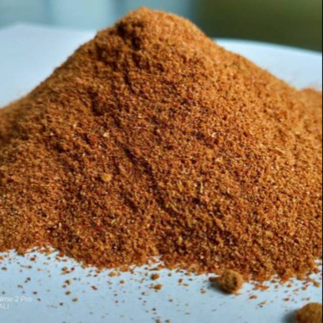 Extra spicy chili powder, 50 gram halal packaging. Spicy nampol ...