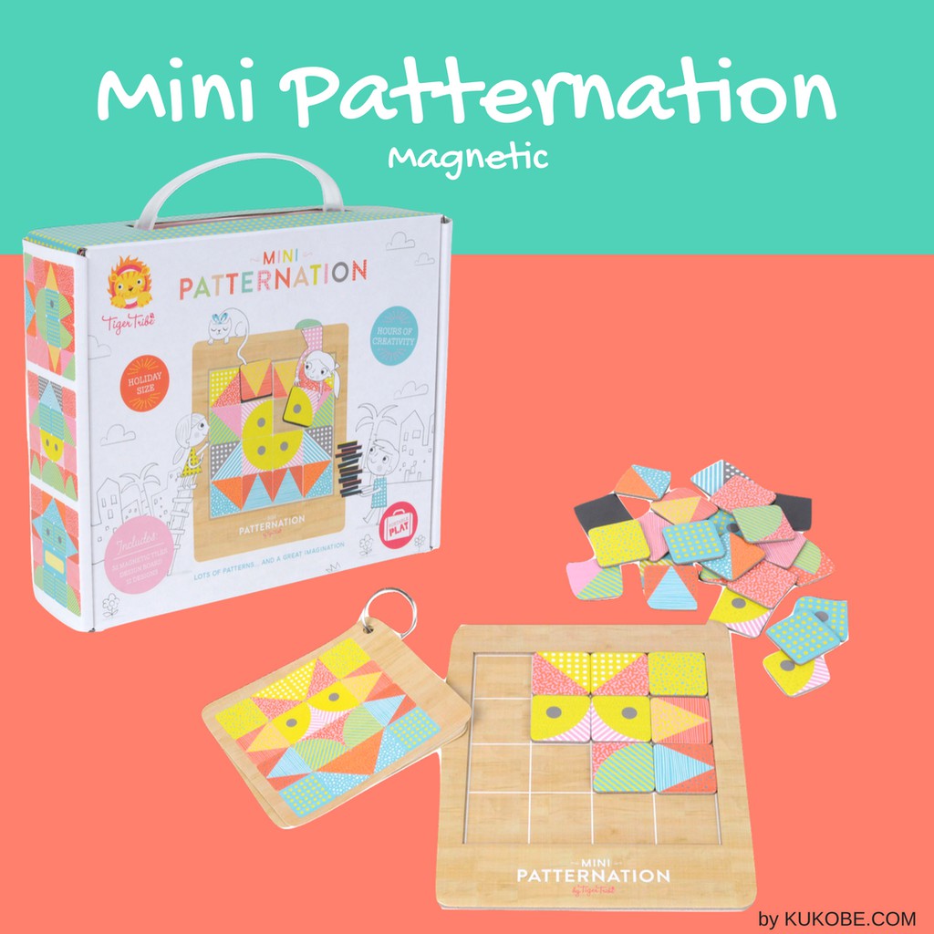 Tiger Tribe Mini Patternation Magnetic Game | Shopee Singapore