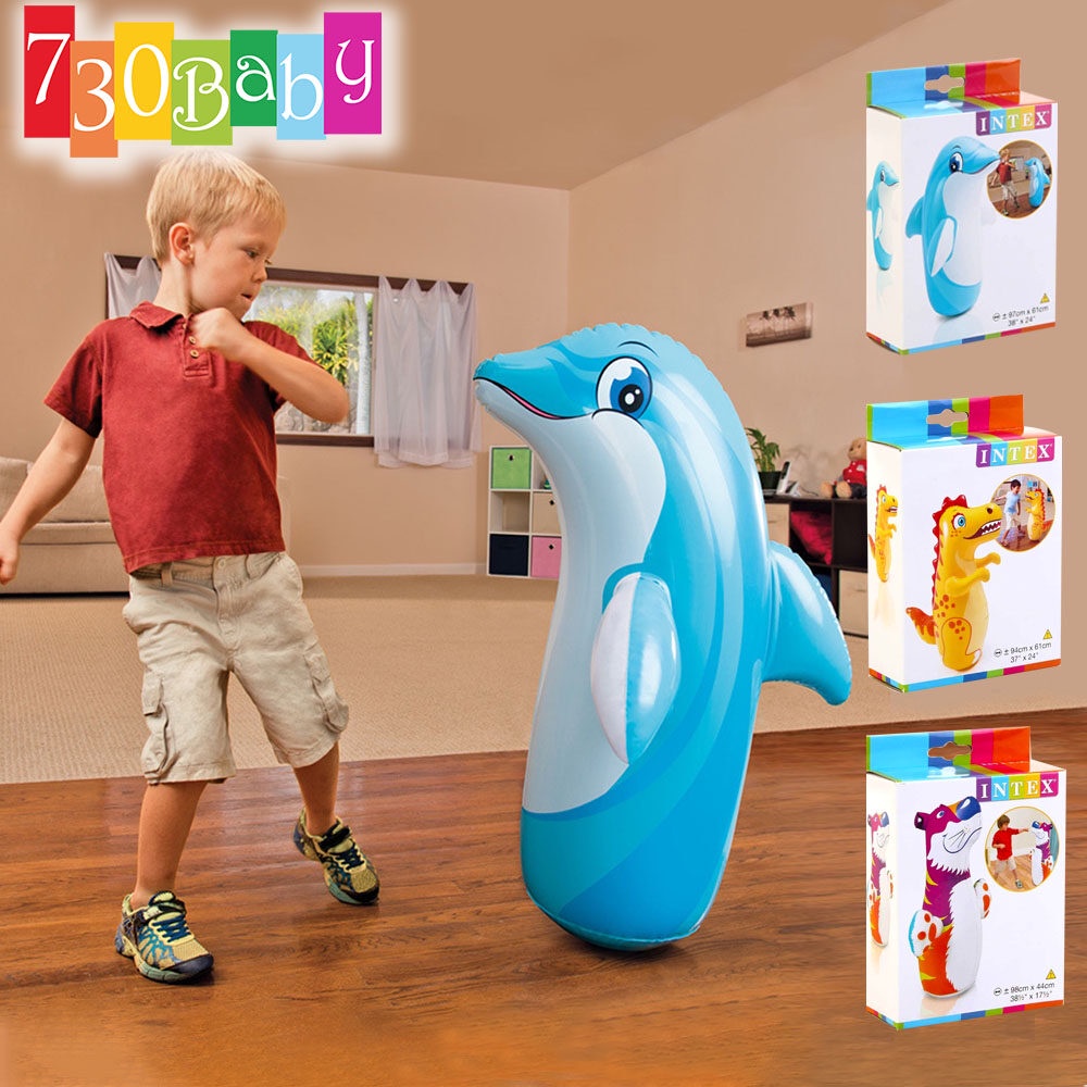 Intex 44669 Inflatable Animal 3D Bop Bag With Sand Base Punching