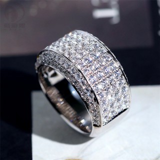 White gold hot sale male ring