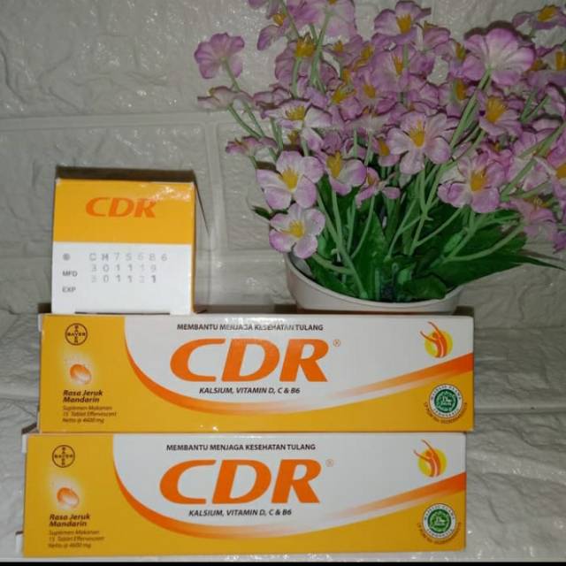 CDR calcium D redoxon vitamin C and D contains 15 orange flavors ...