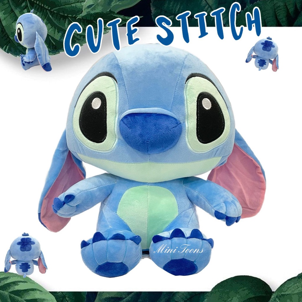 Stitch Stitch 33cm Soft Toy Genuine Character Plush Toy Good