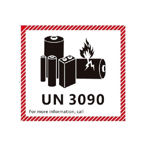 [SG] [100 Pieces] IATA UN3090 DG Hazard Class 9 Label (12x11cm ...
