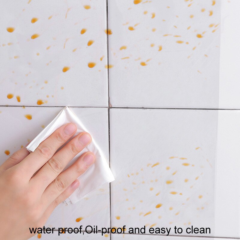 【SG Ready Stock】Transparent Wall Stickers Kitchen Cabinet Stove Self ...