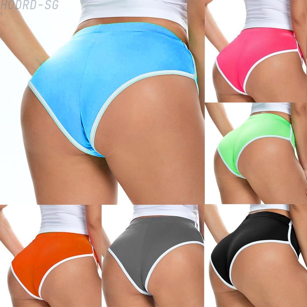 Womens Sports Yoga Shorts Fitness Running Workout Gym Hot Pants Plus
