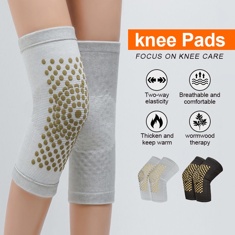 1pair Knee pad sports warm protector Elastic Knee Pads Kneepad Fitness ...