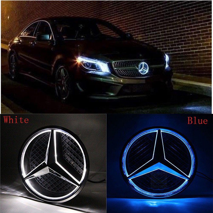 Mercedes emblem light discount