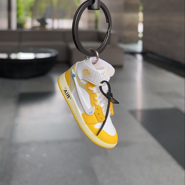 Air jordan 1 sales off white yellow