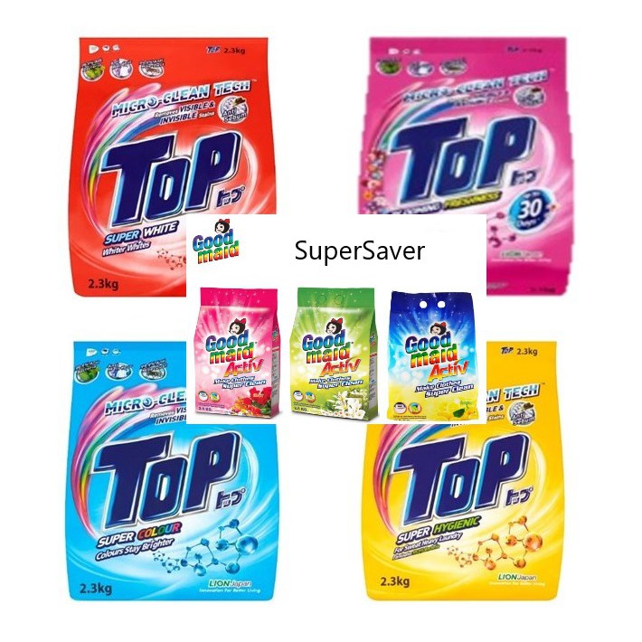 Cepatcepat !!! SAMESAMA day_delivery ; Top Washing Powder 2.1^3kg