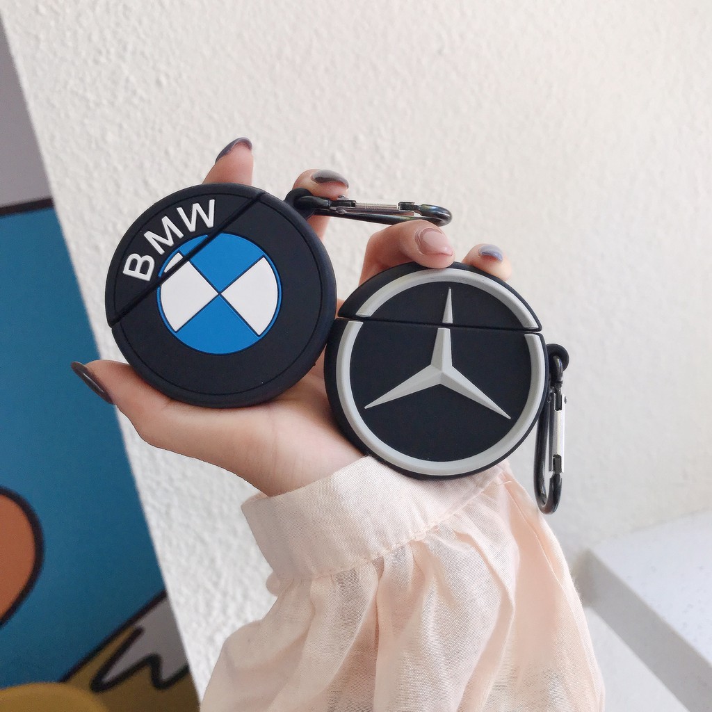 Car Logo Benz BMW Case For Airpods Gen 3 2 1 Pro Protective Cover | Shopee Singapore