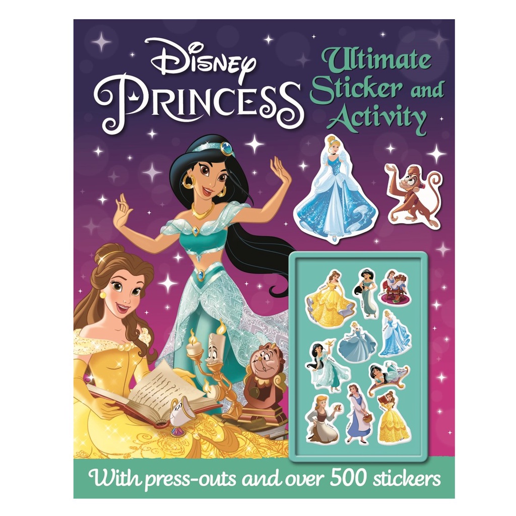 Disney Princess Ultimate Sticker and Activity Book With Activities ...