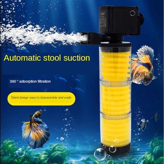 Aquarium Filter Air Pump Sponge Biochemical Oxygen Pump For Mini