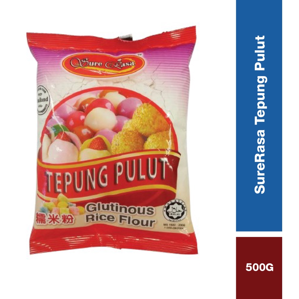 Sure Rasa Glutinous Rice Flour 500g (Tepung Pulut) | Shopee Singapore