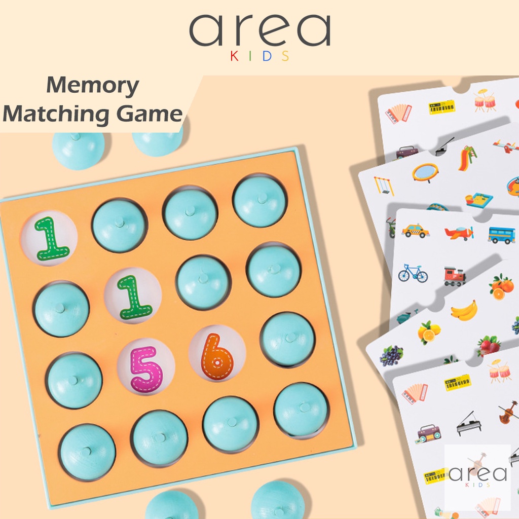 AREA KIDS Memory Matching Game | Shopee Singapore