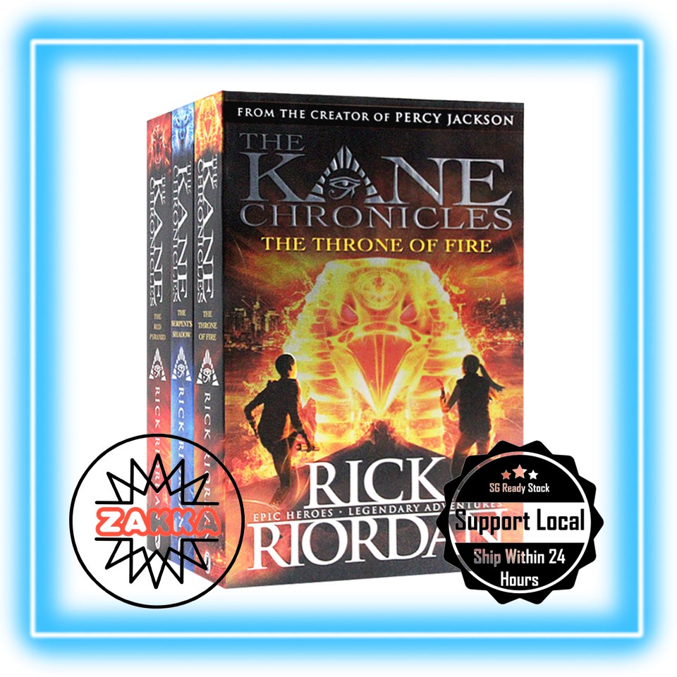 [Ready Stock] The Kane Chronicles (3 Books) | Shopee Singapore