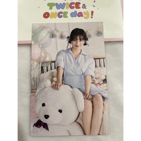 POSTCARD] Twice 6th Anniversary Trading Card PC Postcard Happy