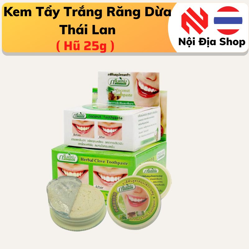 Green Herb Thailand Whitening Toothpaste 25g Shopee Singapore
