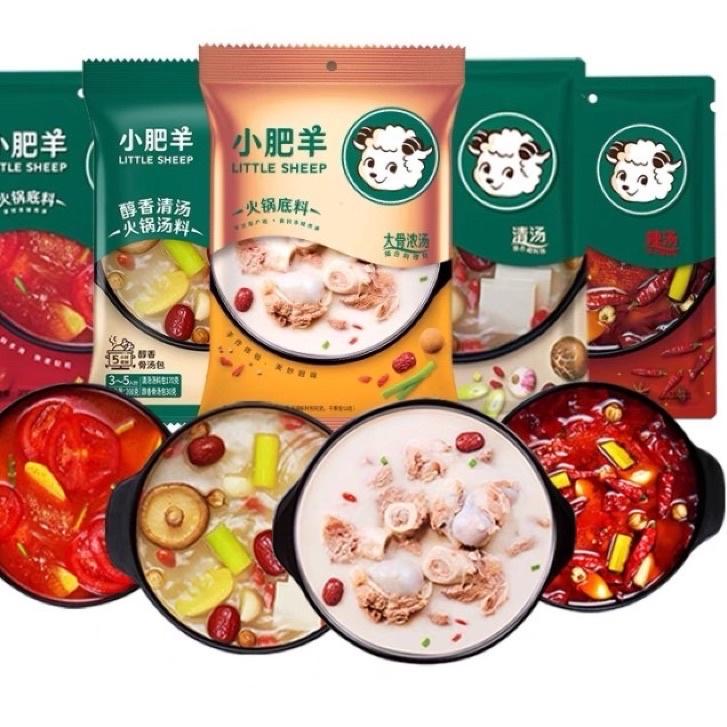 Little Sheep Instant Hotpot Shabu Little Sheep Seasoning Xiao Fei Yang Mala Xian Shopee