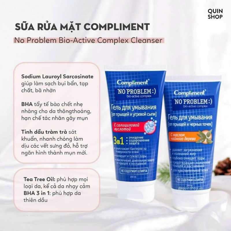 Russian Compliment No Problem Cleanser, Compliment Cleanser | Shopee ...