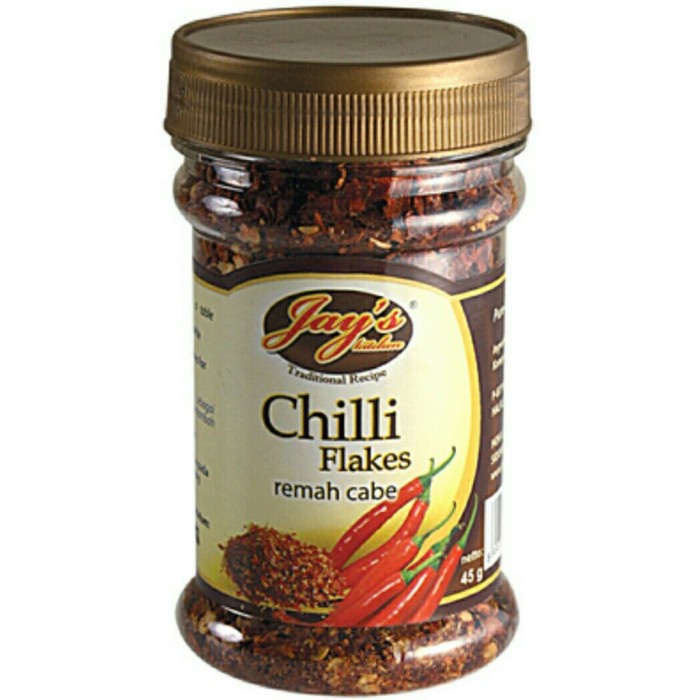 Jays Chilli Flakes 45Gr