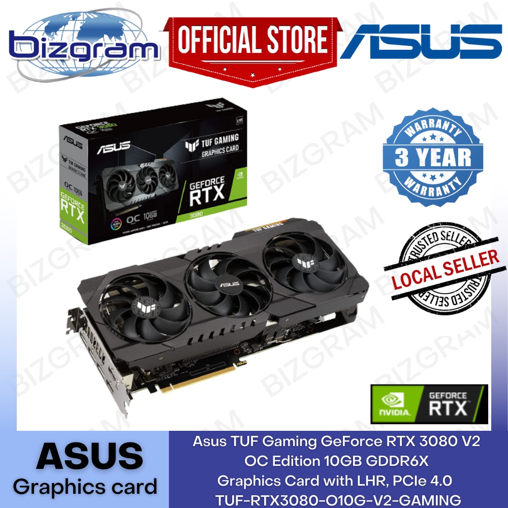 【訳あり・ジャンク品】ASUS TUF-RTX3080 TUF Gaming GeForce RTX™ 3080 10GB | ASUS Latinoamérica