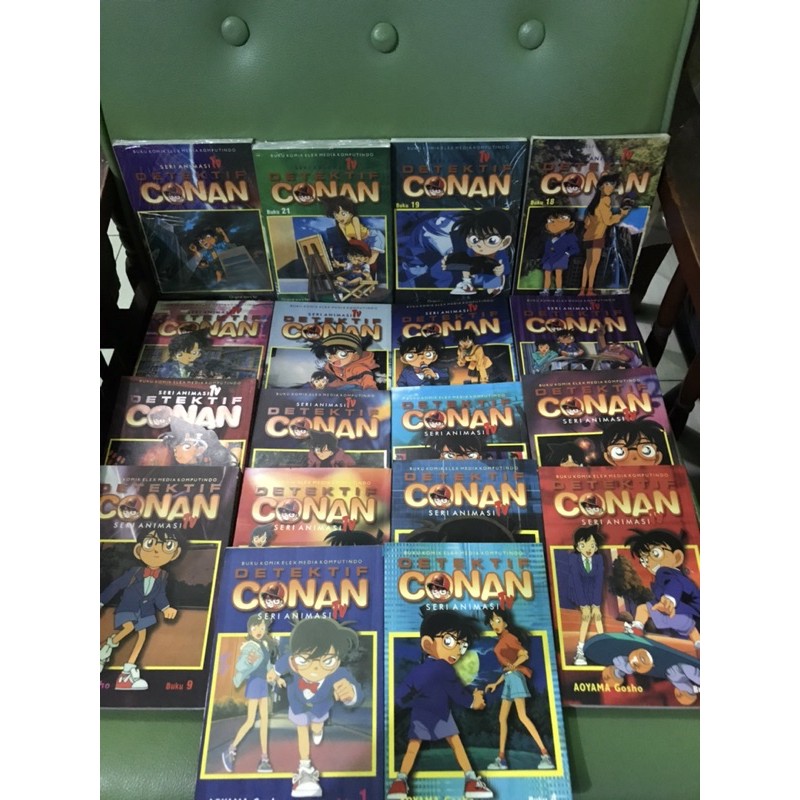 Detective Conan Comics Full Color TV Animation Series | Shopee Singapore
