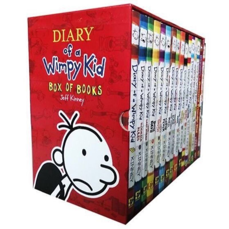 Dairy of a wimpy kid 1-11mp3 | Shopee Singapore