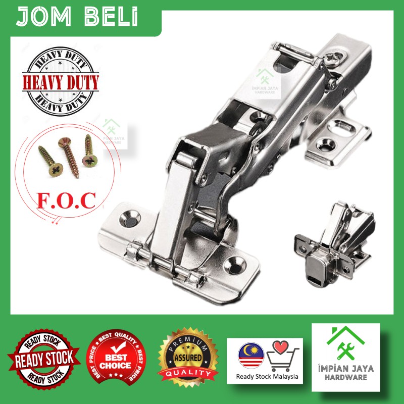 IMP 180 Degree Soft Close & Conceal Cabinet Door Hinge Kitchen Cabinet ...