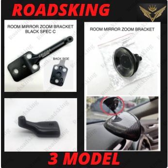 CAR ZOOM MIRROR BRAKET Centre Rear view Screen rearview proton perodua ...