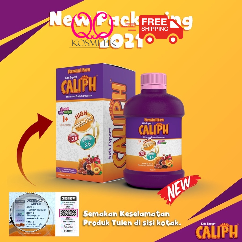 CALIPH Kids New 2022 350ml (Tahun 1+) 100% HQ Borong Agen Stokis Sunnah IQ