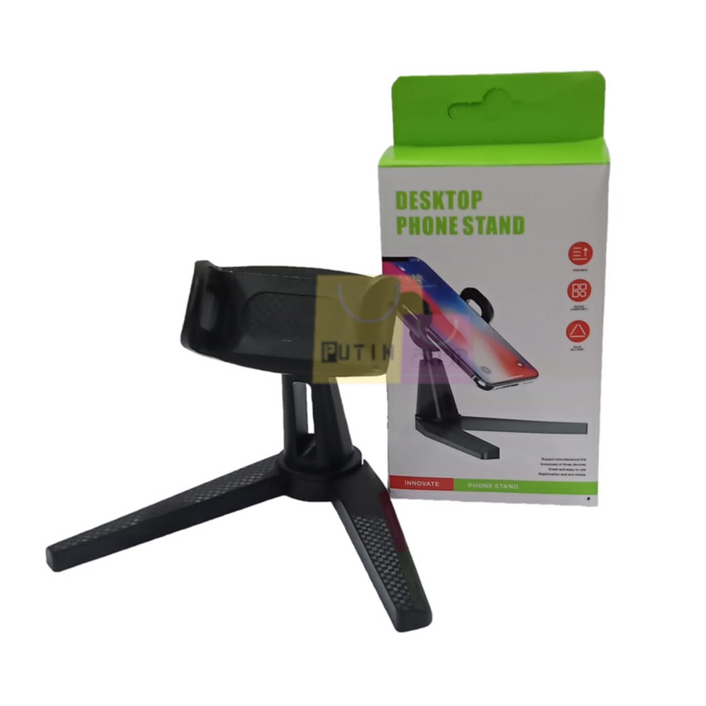 (P) Triangle Foldable Desktop Phone Stand Triangle Foldable Phone ...