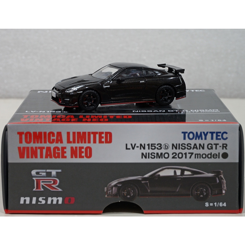 Tomica Limited Vintage Neo 1/64 Nissan GT-R Nismo 2017 Black LV