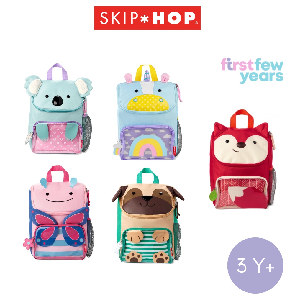 Skip Hop Zoo Big Kid BackPack (5 Designs) Shopee Singapore