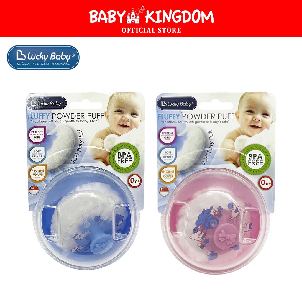 Lucky Baby Fluffy Powder Puff With Case | Shopee Singapore