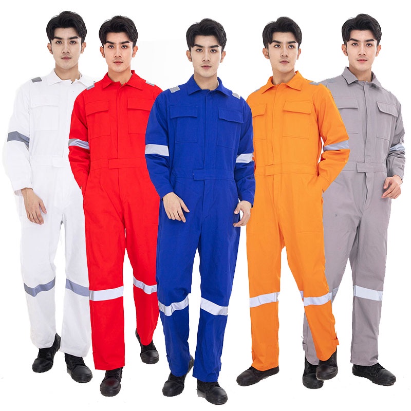 Work Coveralls Uniform Unisex Working Coveralls Welding Suit Auto Car