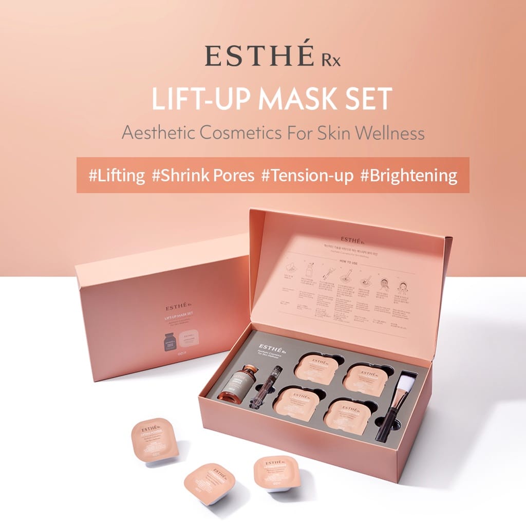 Gd11 ESTHE Rx LIFT-UP MASK SET Anti-Gravity Essence MASK 1 Box 8