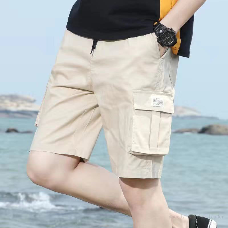 100% Cotton Men Cargo Short Pants Casual Bermudas Fashion Shorts
