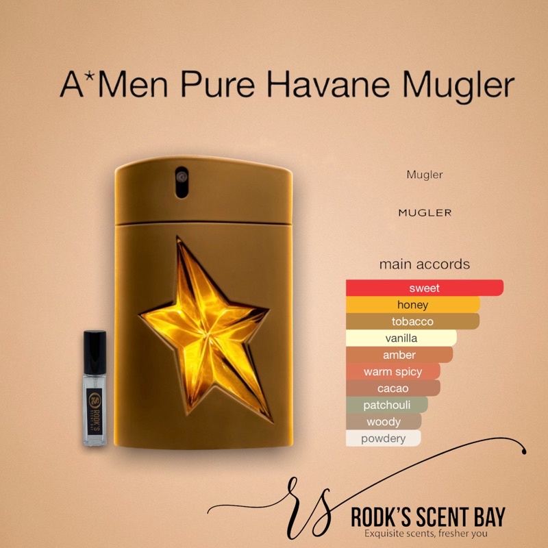 a * men pure havane mugler