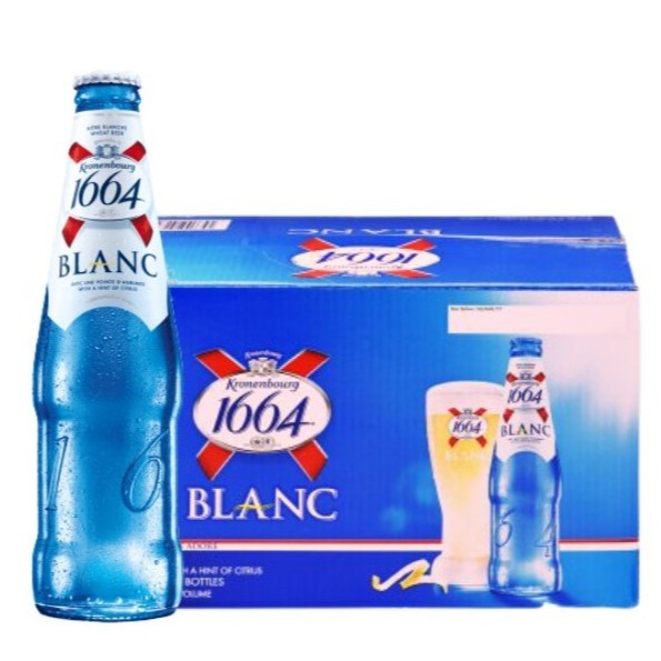 Kronenbourg Blanc 1664 Pint 24 x 330ml ( Expiry 12/Sep/2024 ) | Shopee ...