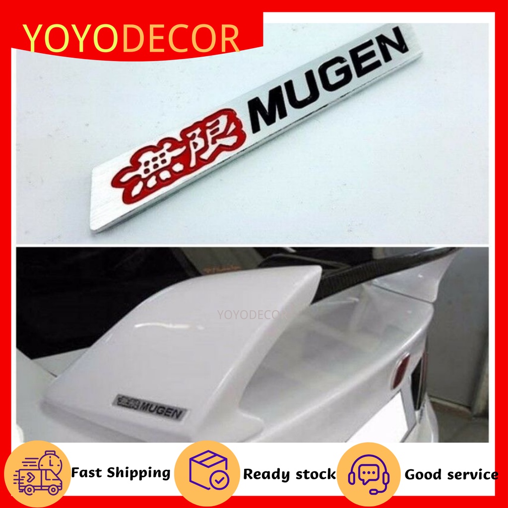 Mugen emblem for Mugen Spoiler Logo Civic FD FB City Jazz Mugen RR Vtec ...