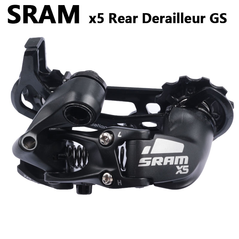 Sram X5 10 Speed Shifter Rear Derailleur GS Medium Cage Black MTB Bike Bicycle Part Shopee Singapore