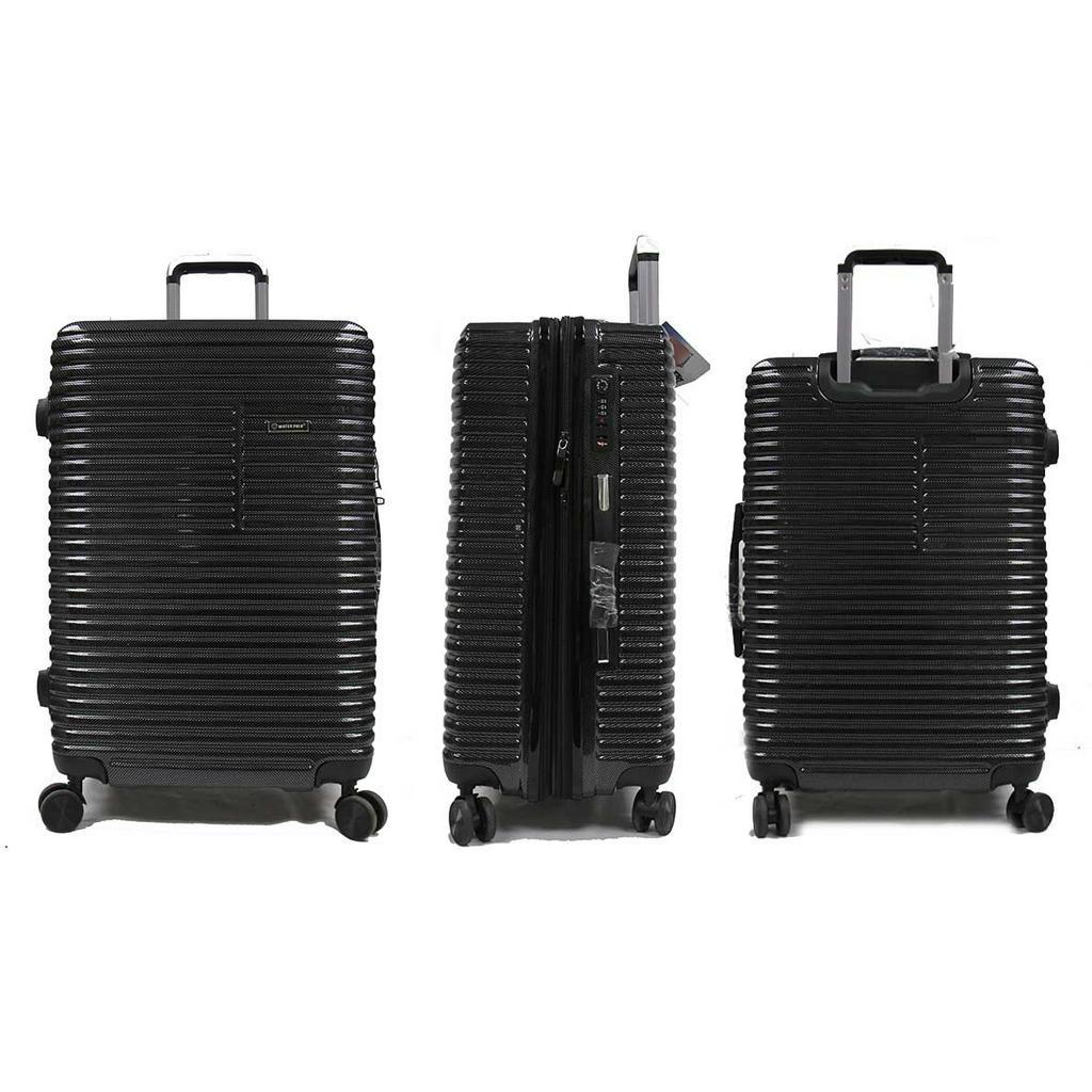 Tenacious ABS+PC Expandable Antitheft Zipper Luggage 8 Spinner Wheels