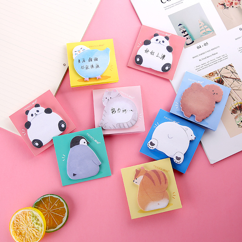 Creative Animal Party Sticky Notes Post Notepad Memo Pad Paper Sticker ...