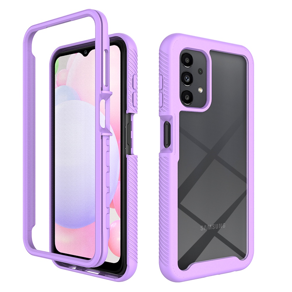 Samsung Galaxy S22 + Plus S21 FE Note 20 Ultra M31 M21S Clear Full-Body Protective Transparent Cover Soft TPU Shockproof Bumper Phone Case