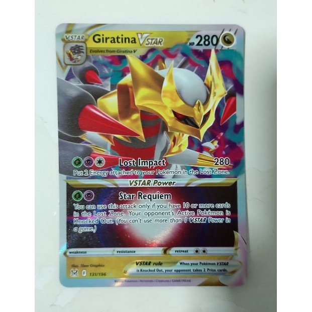 Pokemon giratina vstar lost origin card | Shopee Singapore
