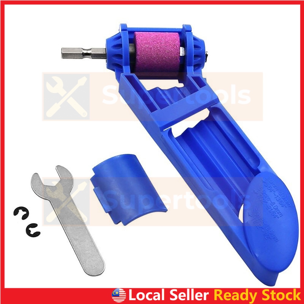 Portable Drill Bit Sharpener Corundum Grinding Wheel Mounted Stone for ...