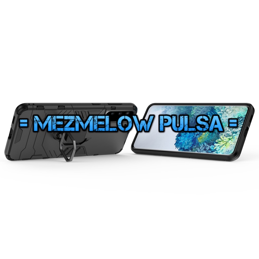 Hard Case Ring Magnet Stand Case Armor Case Hardcase SAMSUNG S21 ULTRA 5G - Gambar 4