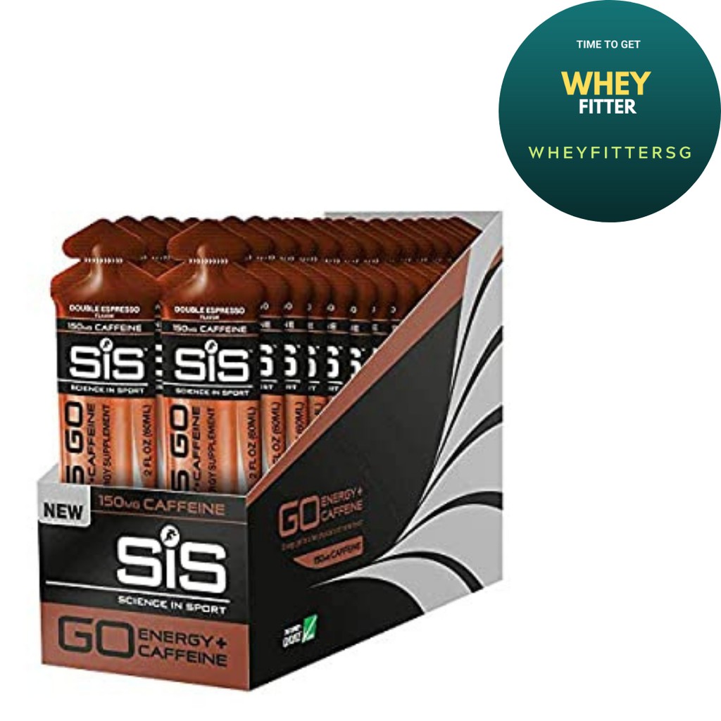 Science in Sport SiS GO Isotonic Energy + Caffeine Gels 30 Pack Shopee Singapore
