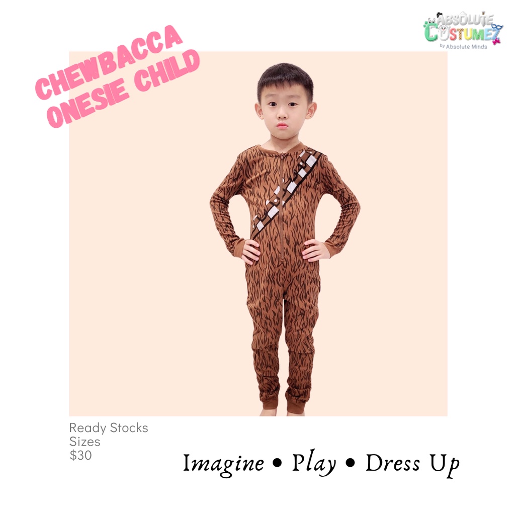 Chewbacca onesie kids sale